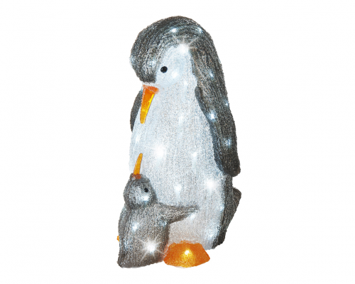 Pinguïn, kerstverlichting, Tuinland